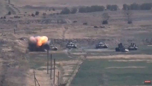 Dünyaya servis edildi! Tarihi zafer sonrası Dağlık Karabağ'dan ilk fotoğraflar