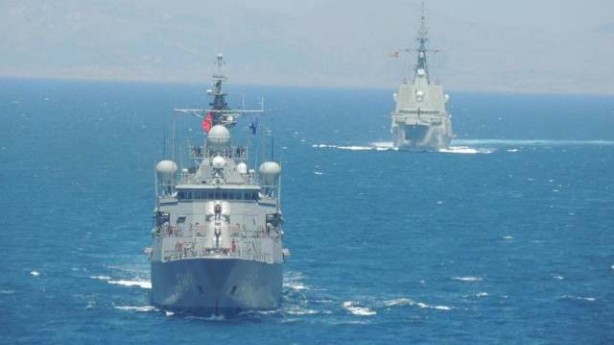 Foto - Dünyaya son dakika kodu ile duyurdular: Türk savaş gemileri harekete geçti