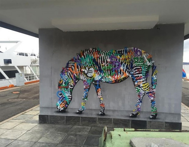 Foto - Dünyayı güzelleştiren sokak resimleri