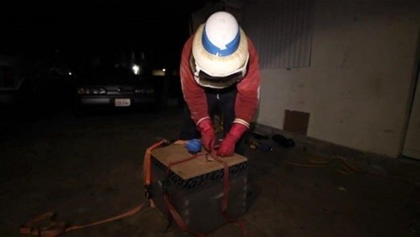 Foto - Duvardan çıkanlar şok etti!