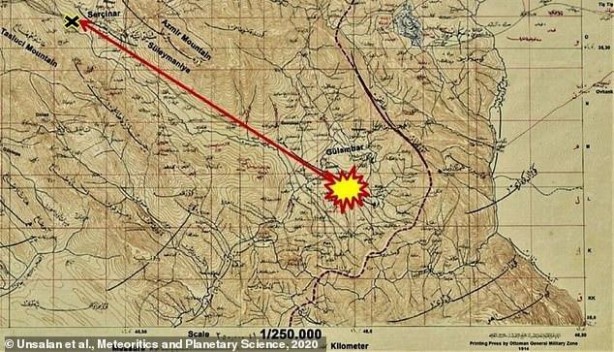 Foto - Duyanlar inanamadı... Bir kadının üzerine meteor düştü!