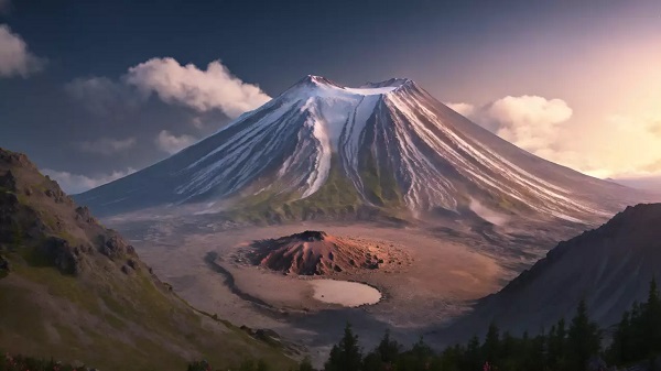 Foto - Duyanlar inanamıyor! Bu dağ her gün altın püskürüyor