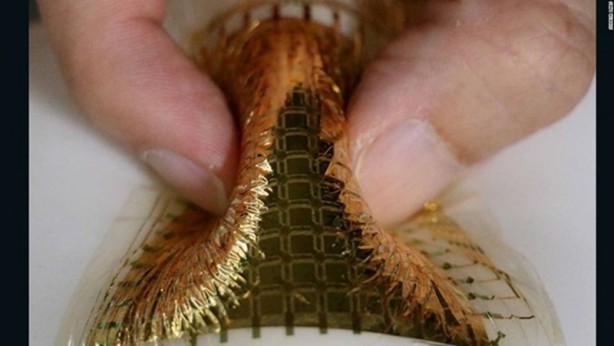 Foto - Duyguları aktarabilen elektronik deri