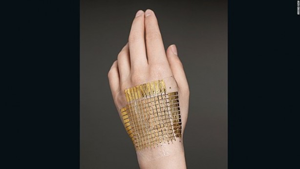 Foto - Duyguları aktarabilen elektronik deri