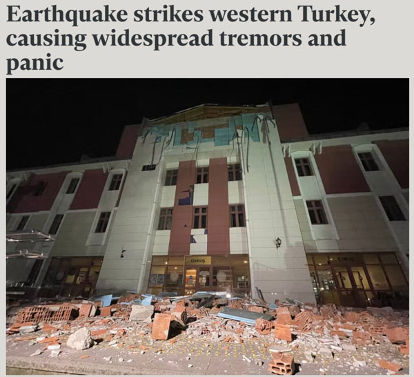 Foto - Düzce depremi dünyanın gündeminde