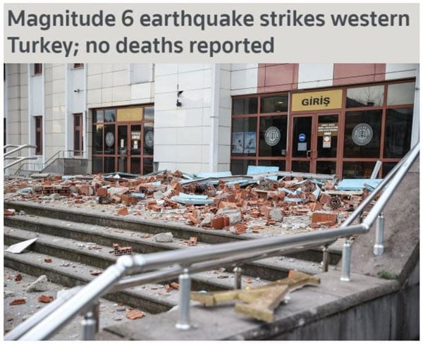 Foto - Düzce depremi dünyanın gündeminde