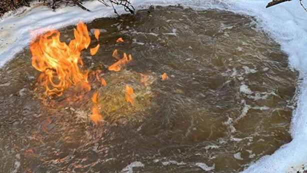 Foto - Düzce depreminden sonra bir anda oldu! Sebebi bilinmiyor