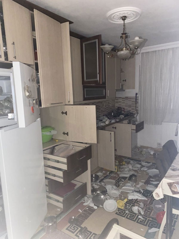 Foto - Düzce depreminin meydana getirdiği hasar böyle görüntülendi