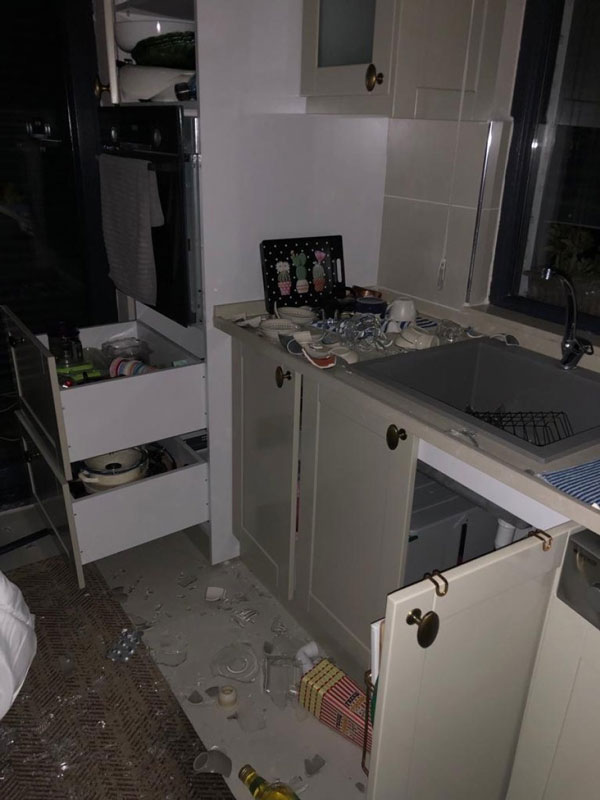 Foto - Düzce depreminin meydana getirdiği hasar böyle görüntülendi