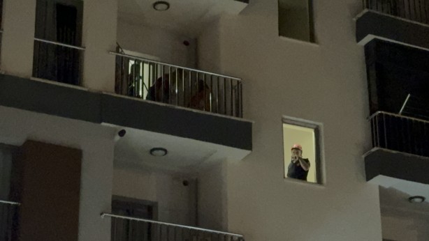 Düzce'de bir binada yangın çıktı