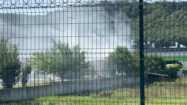 Foto - Düzce'de fabrika yangını
