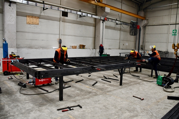 Foto - Düzce'den deprem bölgesine gönderilecek! Üretimi başladı