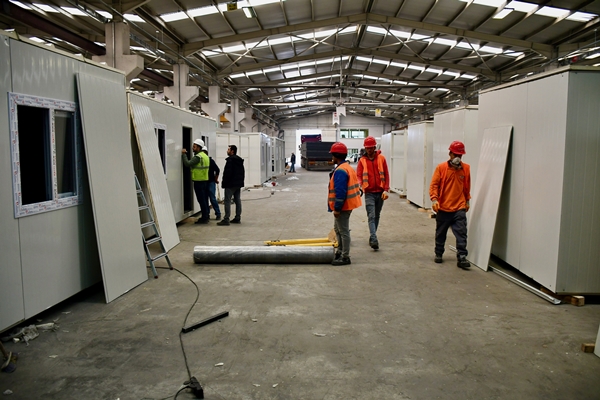 Foto - Düzce'den deprem bölgesine gönderilecek! Üretimi başladı