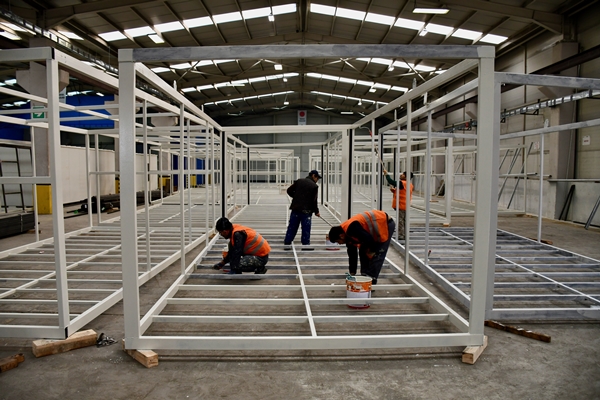 Foto - Düzce'den deprem bölgesine gönderilecek! Üretimi başladı