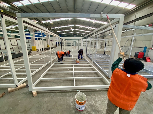 Foto - Düzce'den deprem bölgesine gönderilecek! Üretimi başladı