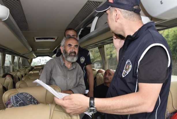 Düzensiz göçe karşı Huzur-2022/8 uygulaması