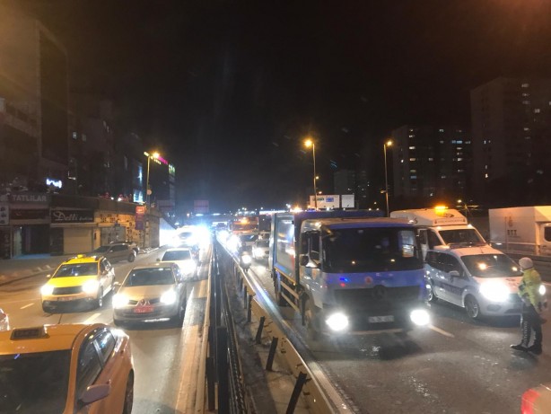 E-5'te feci kaza! Ortaklık savaş alanına döndü