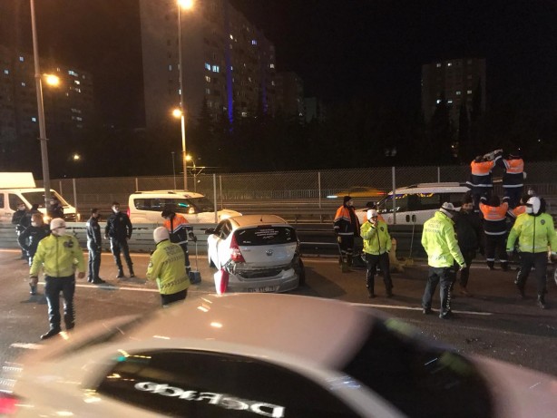 Foto - E-5'te feci kaza! Ortaklık savaş alanına döndü