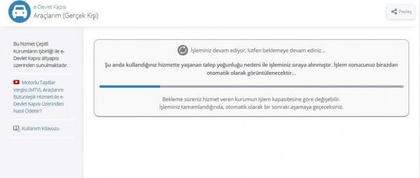 Foto - e-Devlet'te ek MTV yoğunluğu
