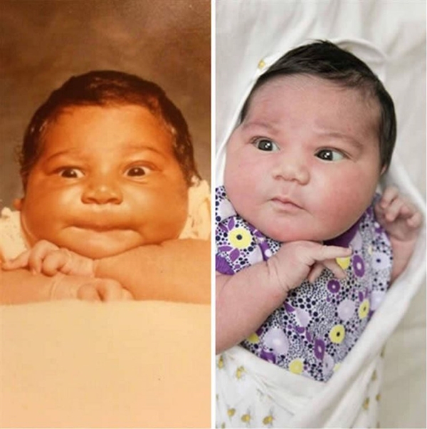 Foto - Ebeveynlerine tıpatıp benzeyen çocuklar