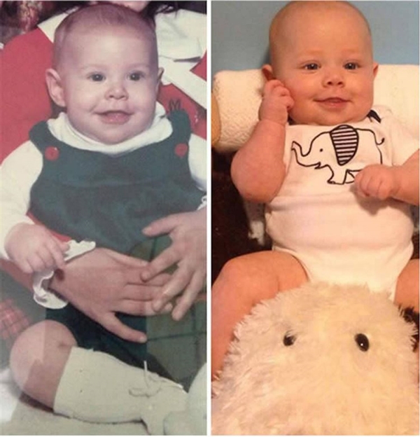 Foto - Ebeveynlerine tıpatıp benzeyen çocuklar