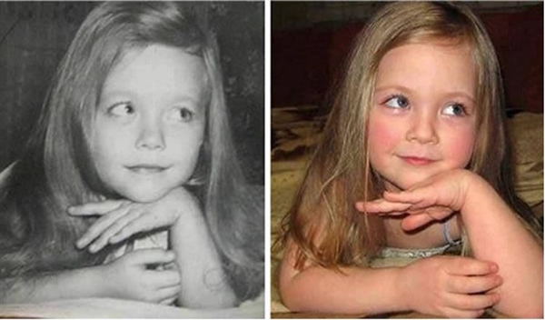 Foto - Ebeveynlerine tıpatıp benzeyen çocuklar