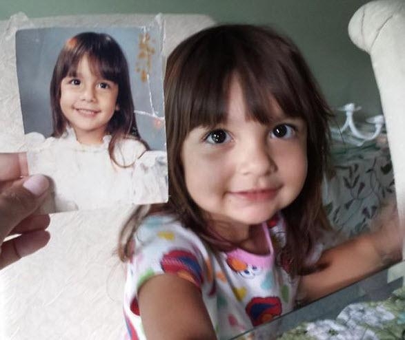 Foto - Ebeveynlerinin küçüklüklerine öylesine benziyorlar ki...