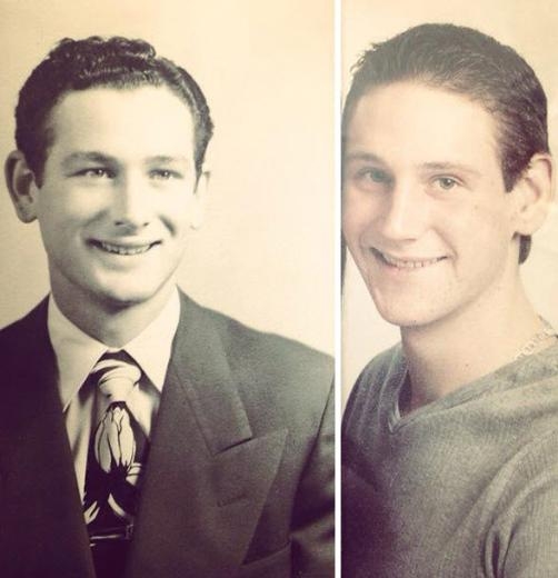 Foto - Ebeveynlerinin küçüklüklerine öylesine benziyorlar ki...