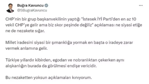 Foto - ‘Edepsiz CHP!’ "İstesek CHP'ye en az 10 vekil gelir" sözlerine İyi Parti’den sert cevap