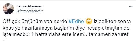 Foto - EDHO yayınlanmadı sosyal medya bu paylaşımlarla yıkıldı!