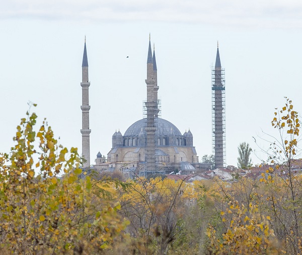 Foto - Edirne hazan renklerine büründü