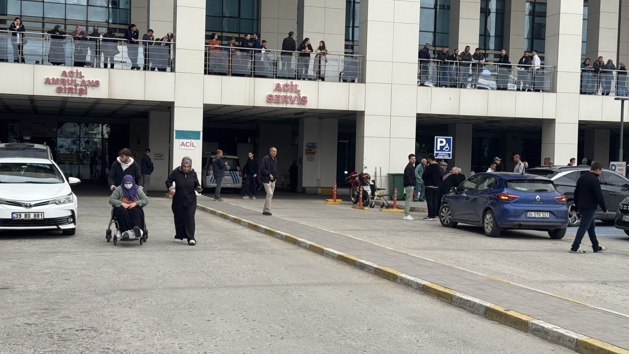 Foto - Edirne Sultan 1. Murat Devlet Hastanesinde yangın