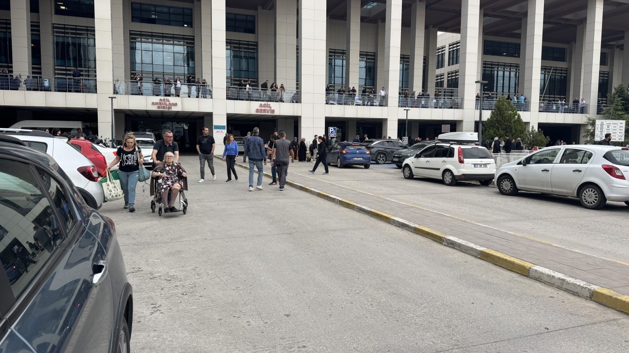 Foto - Edirne Sultan 1. Murat Devlet Hastanesinde yangın