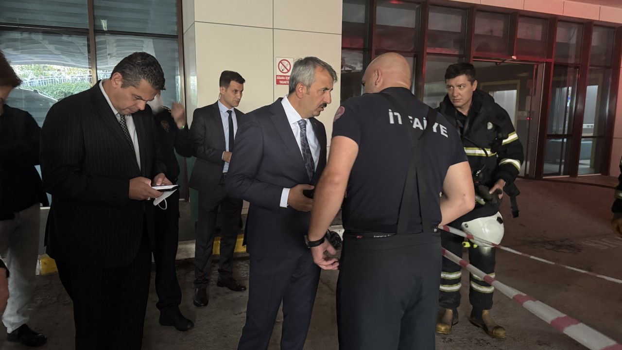 Foto - Edirne Sultan 1. Murat Devlet Hastanesinde yangın
