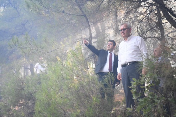 Foto - Edirne'de çıkan orman yangını söndürüldü
