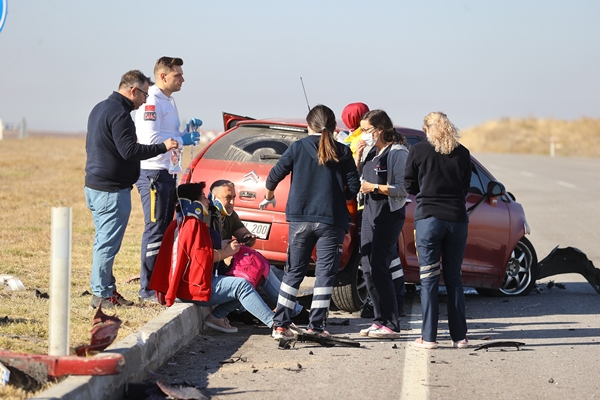 Foto - Edirne'de feci kaza! Ortalık can pazarına döndü