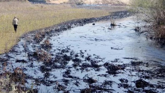 Foto - Edirne'de petrol kazanı patladı! Tonlarca akaryakıt çevreye yayıldı