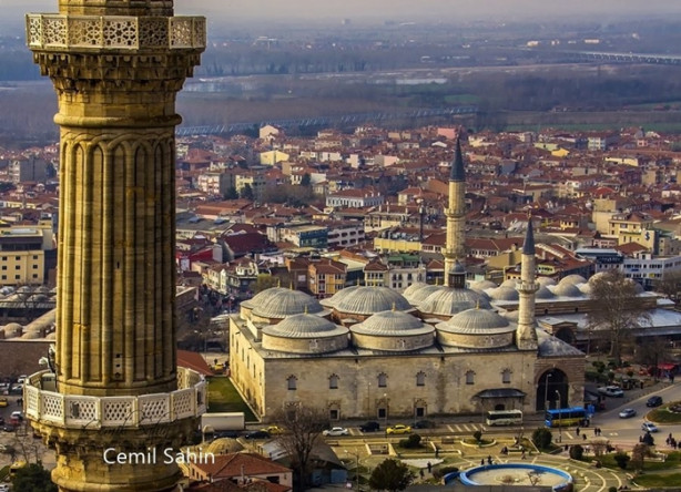 Foto - Edirne'ye bir de bu açıdan bakın!
