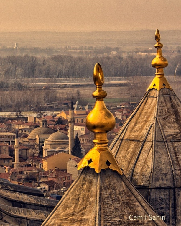 Foto - Edirne'ye bir de bu açıdan bakın!
