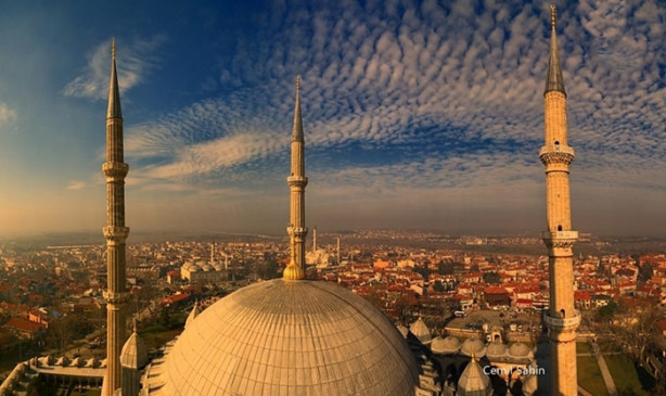 Foto - Edirne'ye bir de bu açıdan bakın!