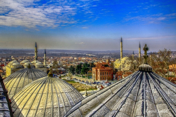Foto - Edirne'ye bir de bu açıdan bakın!