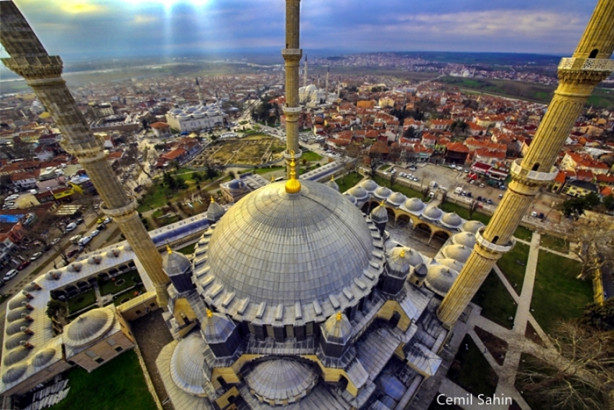 Foto - Edirne'ye bir de bu açıdan bakın!