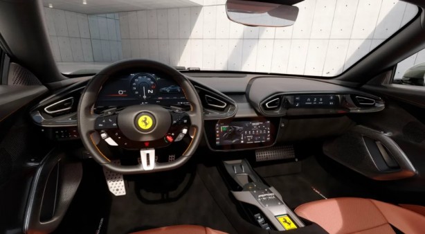 Foto - Efsane geri döndü! Ferrari yeni modelini tanıttı