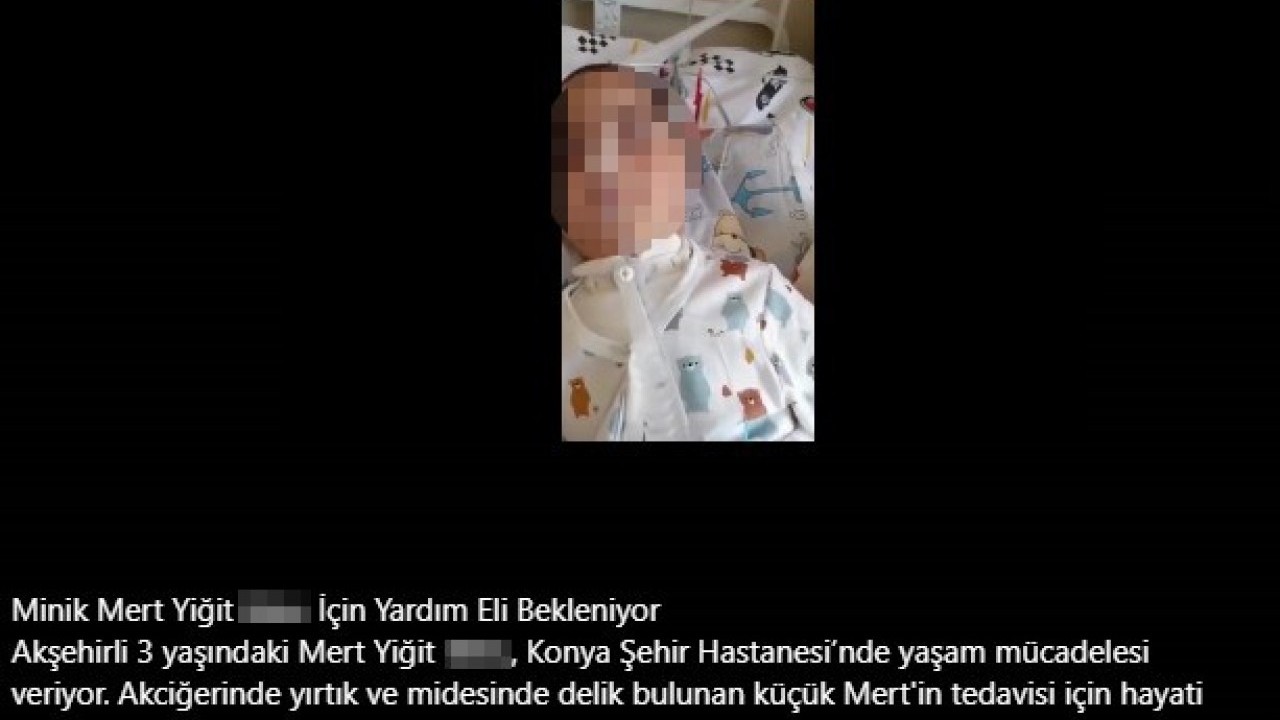 Foto - Eğer doğruysa skandal! Hasta çocuklar üzerinden bu yapılır mı?