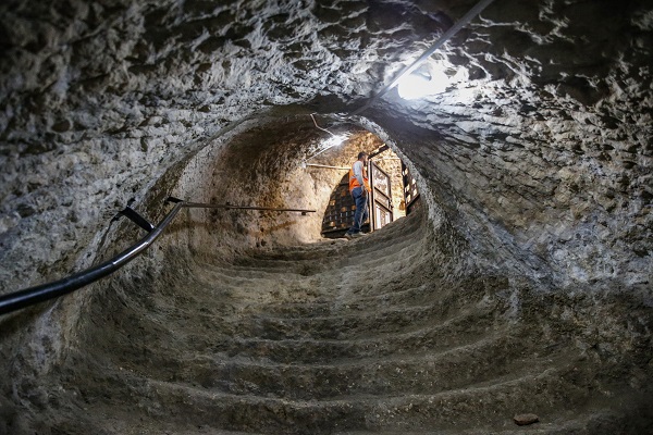 Foto - Eğil'deki antik tüneller hayran bırakıyor
