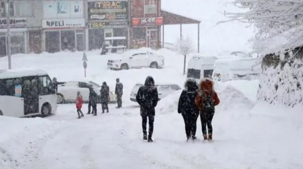 Foto - Eğitime kar engeli! Valilikler açıkladı! 