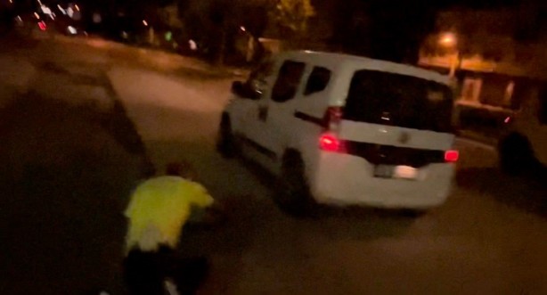 Foto - Ehliyetsiz sürücü trafik polisini ezdi