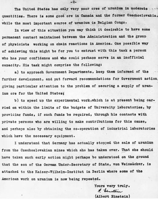 Foto - Einstein ‘keşke yazmasaydım’ demişti! O mektup açık arttırmaya çıktı