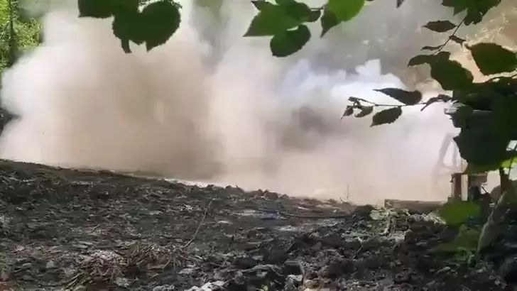 Foto - Ekipler alarma geçti! Türkiye’nin kömür fışkıran bölgesinde 6 kömür ocağı imha edildi 