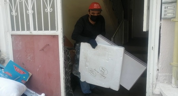 Foto - Ekipler gözlerine inanamadı! Eve demir korkuluklarını keserek girdiler